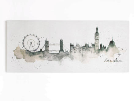 Art for the Home canvasdoek panorama 120x50 cm londen
