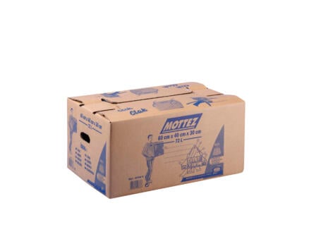 Mottez carton de déménagement 60x40x30 cm