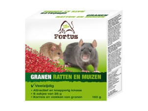 Fortus céréales antirats & antisouris 6x25 g