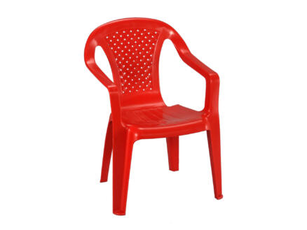 Progarden chaise de jardin enfants rouge 1