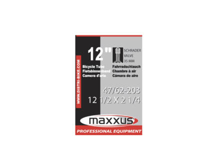 Maxxus chambre à air 12" 1/2x2 1/4 35mm valve Schrader 1