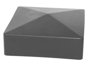 Giardino chapeau poteau carré 60mm gris