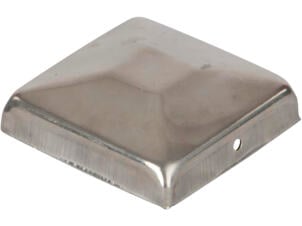 Practo Garden chapeau poteau plat 90x90 mm inox