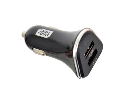 Carpoint chargeur USB pour voiture 12-24 V 4,8A dual 1