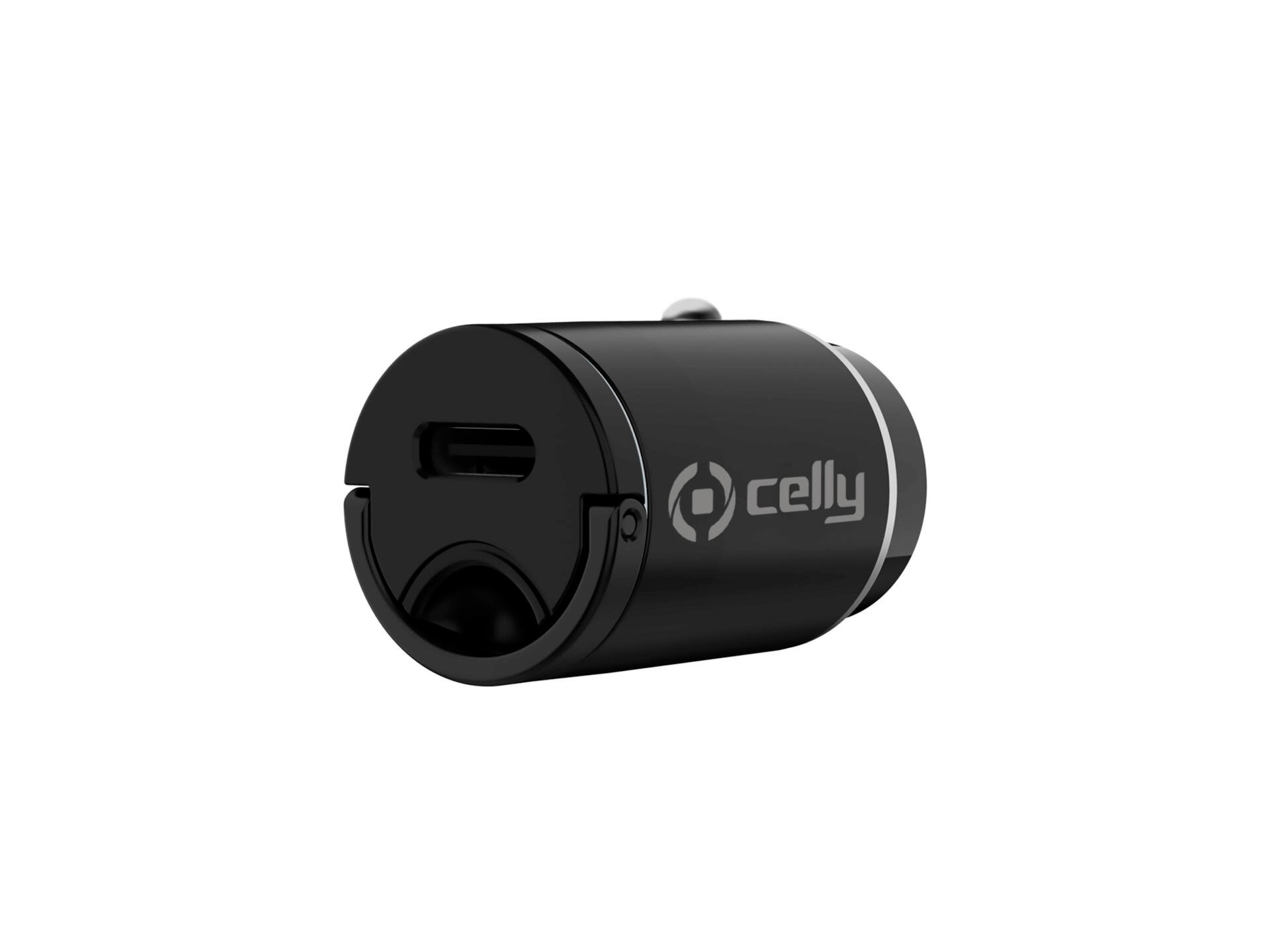 Celly chargeur de voiture + câble USB-C/USB-C
