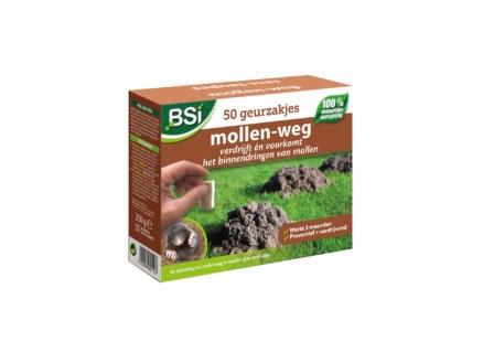 BSI chasse-taupes sachet odorant 50 pièces 1