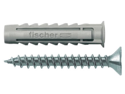 Fischer cheville 10mm avec vis SX10SK 4 pièces 1