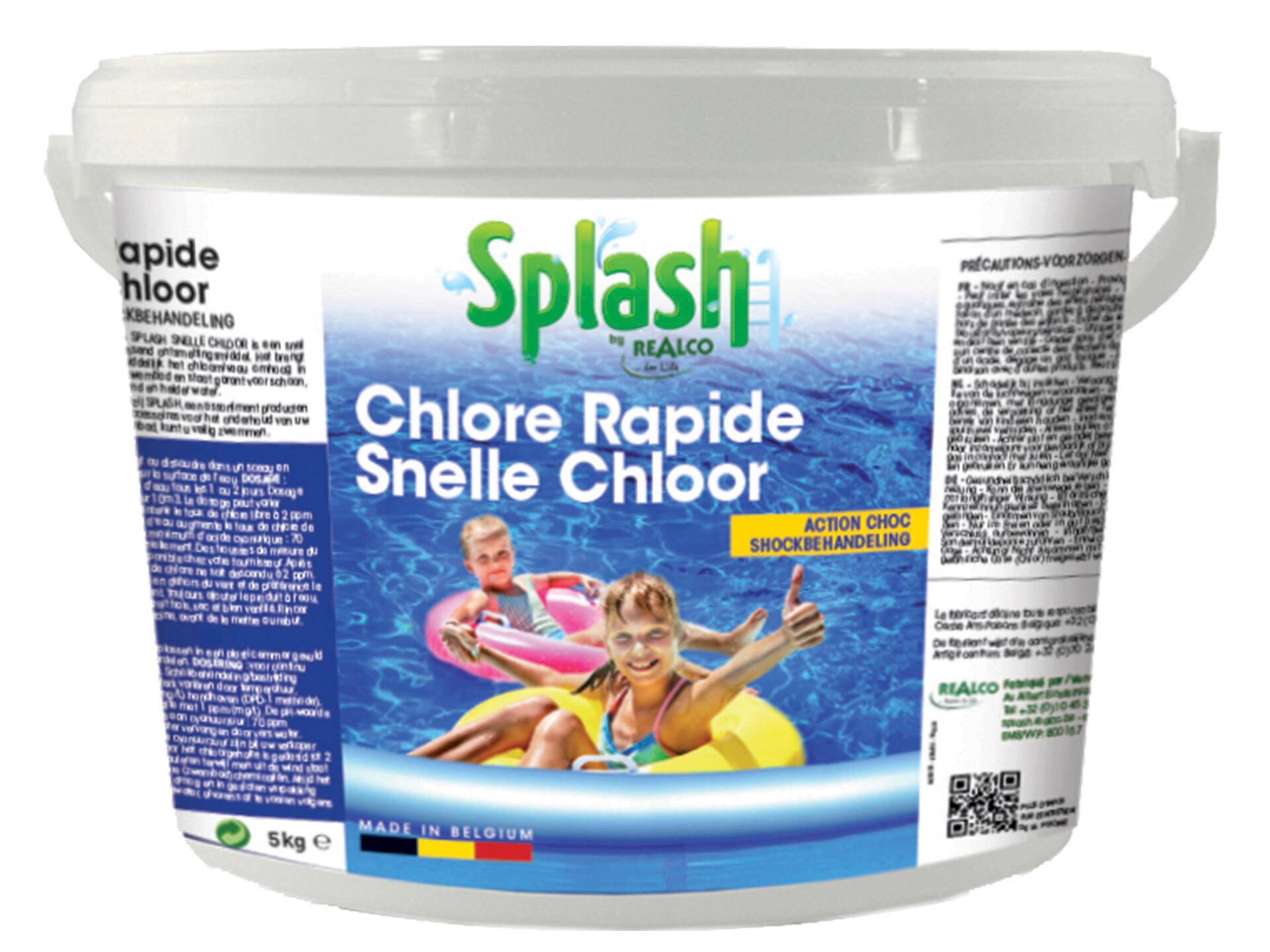Splash chlore rapide 5kg