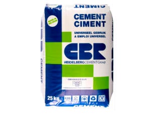 CBR ciment Portland 25kg gris