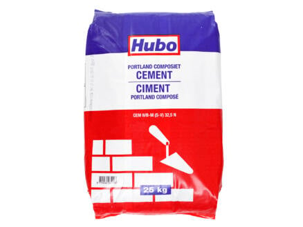 Hubo ciment Portland 25kg gris 1
