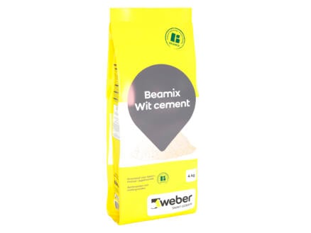 Weber Beamix ciment Portland 4kg blanc 1