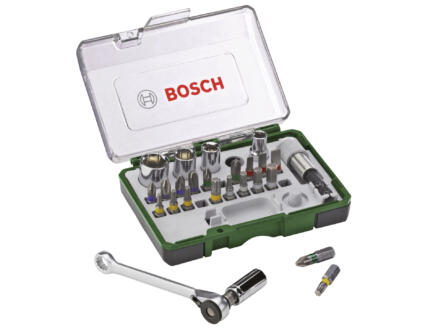 Bosch clé à cliquet coffret de 27 pièces 1