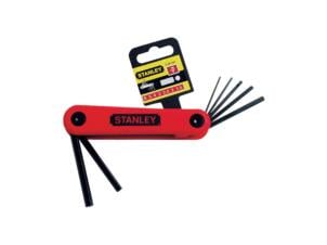 Stanley clé à six pans 1,5-6 mm set de 7 pièces