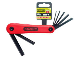 Stanley clé mâle 2,5-10 mm set de 7 pièces