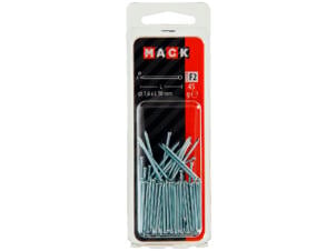 Mack clous à tête ronde 1,6x30 mm 45g