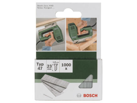 Bosch clous type 47 23mm 1000 pièces 1