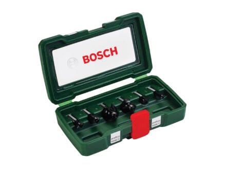 Bosch coffret de fraises HM 8mm 6 pièces 1