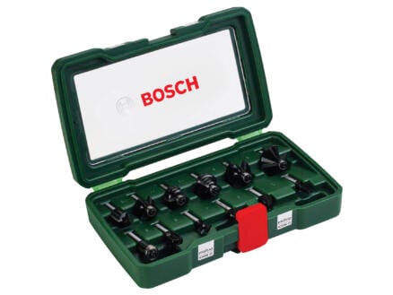 Bosch coffret de fraises à bois HM 12 pièces 1