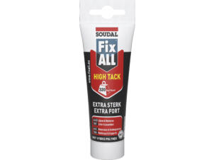 Soudal colle de montage Fix All High Tack 125ml blanc