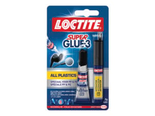 Loctite colle instantanée Super Glue 3 All Plastics 2g