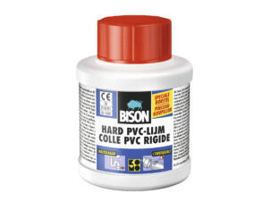 Bison colle pour PVC rigide 250 ml transparent
