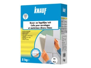 Knauf colle pour carrelages et matériaux divers 5kg blanc