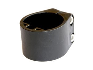 Giardino collier de serrage poteau profilé 48mm 6 pièces noir