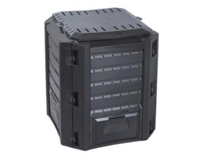 Practo Garden composteur avec trappe de récupération 380l