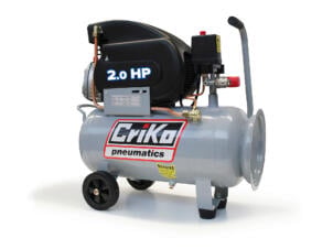 Criko compressor 1500W 24l oliegesmeerd + oproller