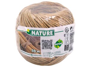 Nature corde de chanvre 50m