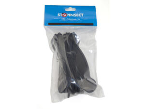 Stopinsect cordon + enrouleur pour moustiquaire de fenêtre 700cm anthracite
