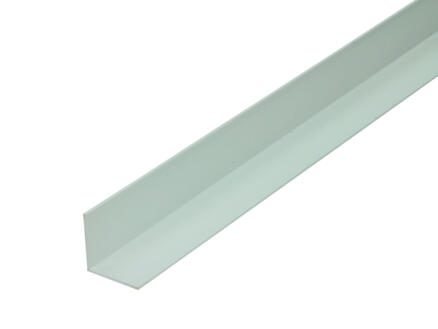 Arcansas cornière 1m 25x25 mm PVC blanc 1