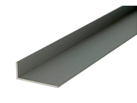 Arcansas cornière 2m 40x15 mm aluminium anodisé mat 1