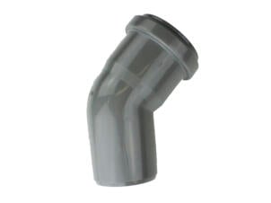 Scala coude 45° MF 50mm polypropylène gris
