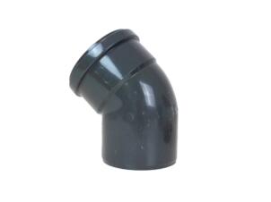 Scala coude pour égout 110mm 15° M/F gris foncé