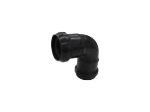 Scala coude sanitaire 87° FF 40mm polypropylène noir
