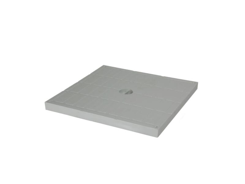 Couvercles de puits de fenêtre, Trappe de Toit en Acier au Carbone pour Grenier, Trappe d'entretien pour puits de lumière (65 x 65 cm/25,6 x 25,6 po Couvercles de puits de fenêtre, Trappe de Toit en Acier au Carbone pour Grenier, Trappe d'entretien pour puits de lumière (65 x 65 cm/25,6 x 25,6 po