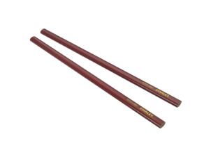 Stanley crayon de charpentier 30cm rouge 2 pièces