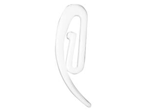 My Deco crochet rideau PVC souple blanc 50 pièces