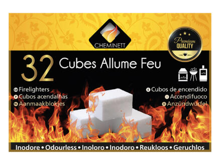 Forever cubes allume-feu premium 32 pièces 1