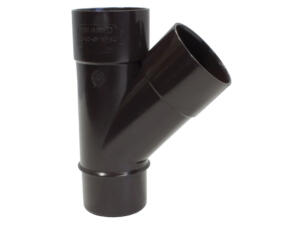 Scala culotte pour gouttière 45° 50mm brun