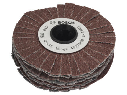 Bosch cylindre abrasif souple pour PRR 250 ES G80 15mm 1