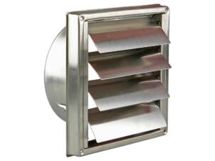 Renson dampkaprooster 125mm inox