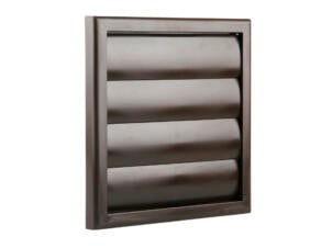Renson dampkaprooster 187x187 mm PVC bruin
