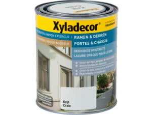 Xyladecor dekkende houtbeits ramen & deuren 0,75l krijt