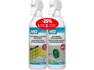 HG destructeur de moisissures + protection contre les moisissures