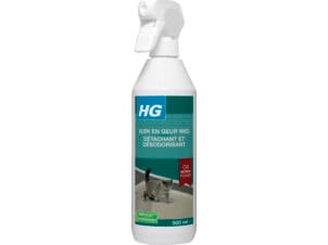 HG détachant et désodorisant chat 500ml
