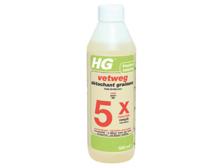HG détachant graisses cuisine 500ml recharge spray 1