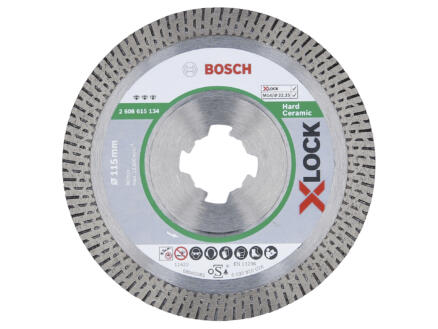 Bosch Professional diamantschijf hard keramiek X-lock 115x22,23x1,4 mm 1