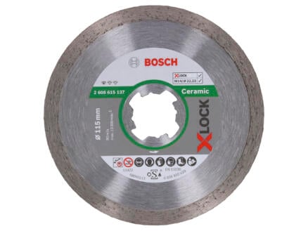 Bosch Professional diamantschijf keramiek X-lock 115x22,23x1,6 mm 1
